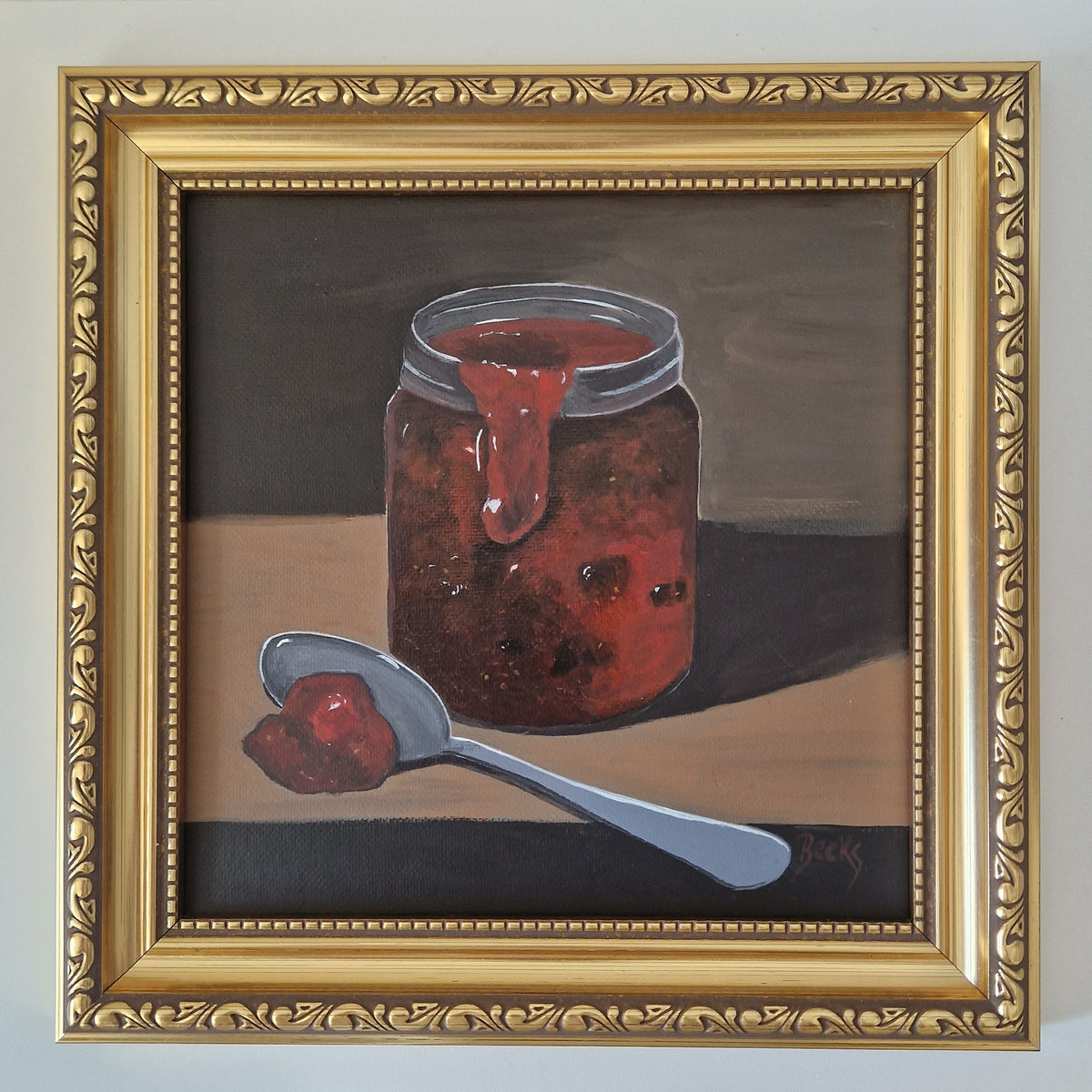 Jam - Original Framed Painting
